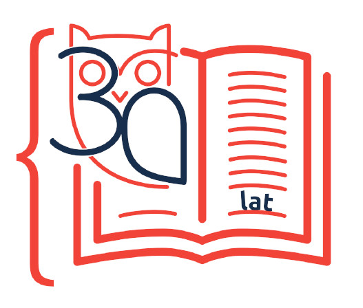 Logo Jubileusz 30 lat pop-male